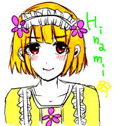 お花の似合う女の子