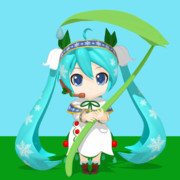 【MMD】ねんど雪ミクさん(snow_bell) ver.1.01