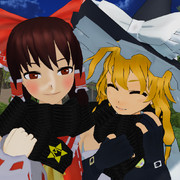 二人用マフラー