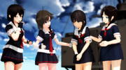 第１回 時雨会議【MMD艦これ】