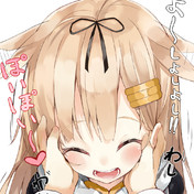 頬ずり ニコニコ静画 イラスト