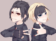 男女 ニコニコ静画 イラスト