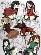 【修正・再up】艦娘がガス漏れした時の反応【航空巡洋艦 編】