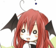 汗たらたら小悪魔（gifアニメ）