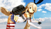 【MMD艦これ】島風魚雷発射シーン