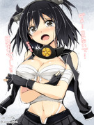 羽黒ちゃんに武蔵の服を着せた結果