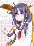 大鯨がカレーを作りますね