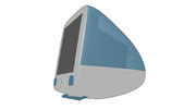 [MMDアクセサリ] iMac G3 (CRT Display)