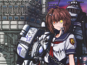 古鷹、暁に出撃す