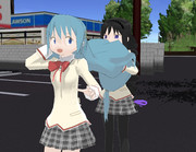 さやかの髪を・・・