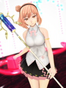 (改変モデル配布) 魔法少女☆ささらちゃん！(お着替えver)