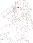 地味子【線画】