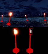 【MMDモデル配布】灯浮標【ver1.1】