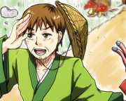 キス顔争奪ギャグ漫画キャラクター人気投票 松尾芭蕉 ニコニコ静画 イラスト