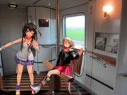 長崎へ飛ぶかもめ