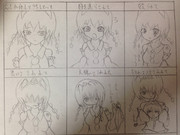 嫁の傷ついた表情練習