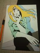 【ラブライブ】えりーちか【切り絵】