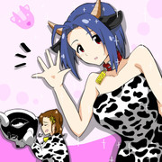 765プロで干支シリーズ② 丑（うし） あずささん＆真美