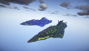 【Minecraft】クリピテラ級航宙駆逐艦