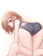 スク水雷ちゃん。