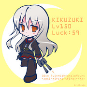 菊月に指輪くっつけて1年