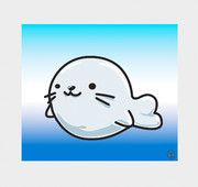 ゴマアザラシ ニコニコ静画 イラスト