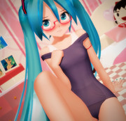 日焼け跡ミクさん