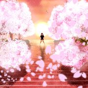 桜 風景 ニコニコ静画 イラスト