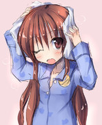 お風呂あがり文月ちゃん