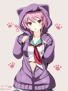 猫耳パーカー ニコニコ静画 イラスト