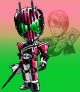 【オール主役ライダー描く1】仮面ライダーディケイド