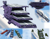 【Minecraft】ガイペロン級多層式航宙母艦