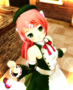 モモさんの夕方は。