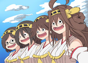 アニメ版金剛姉妹を僕のイメージで描くとこうなる