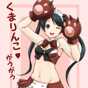 椿輝紅羽 ニコニコ静画 イラスト