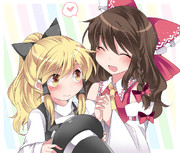 三つ編みとポニテ