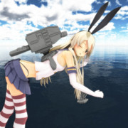 伝統的魚雷発射のポーズ