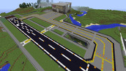 【Minecraft】空港 - 滑走路と誘導路