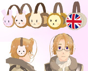 イヤーマフ配布