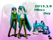 ミクの日の平常運転ｗ。