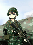 タイ陸軍女の子