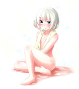 お風呂上がり妖夢