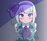 もじもじ ニコニコ静画 イラスト