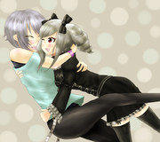 アーニャとｒｒｒｒｒｒ蘭子