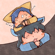 ちーたんとひびたん。