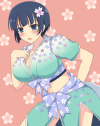 夜桜 閃乱カグラ ニコニコ静画 イラスト