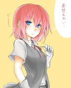 早く着替えたい不知火