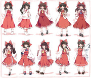 紅から輝までの霊夢ちゃんまとめ