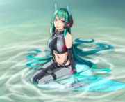 人魚スーツ ニコニコ静画 イラスト