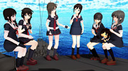 第2回 時雨会議【MMD艦これ】